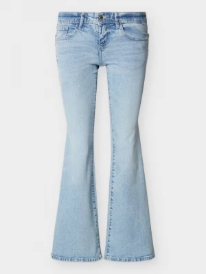 Obrázek produktu Široké džíny Gina Tricot světlemodrý denim
