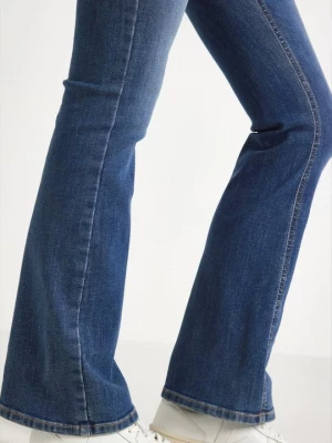 Obrázek produktu Široké džíny Lindex modrý denim