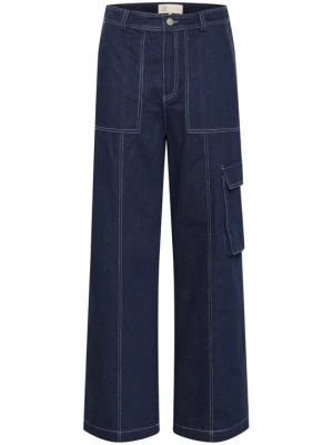 Obrázek produktu Široké džíny Lounge Nine zničený denim