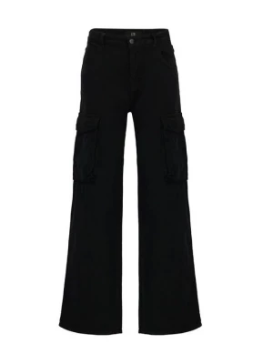 Obrázek produktu Široké džíny LTB černý denim