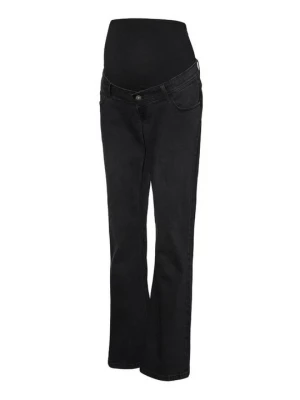 Obrázek produktu Široké džíny Mamalicious černý denim