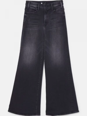 Obrázek produktu Široké džíny Mother černý denim