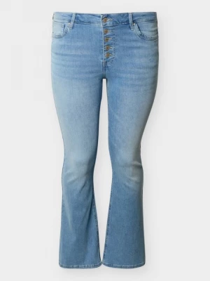 Obrázek produktu Široké džíny ONLY Carmakoma světlemodrý denim