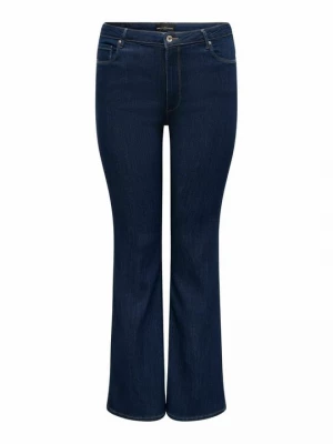 Obrázek produktu Široké džíny ONLY Carmakoma tmavomodrý denim