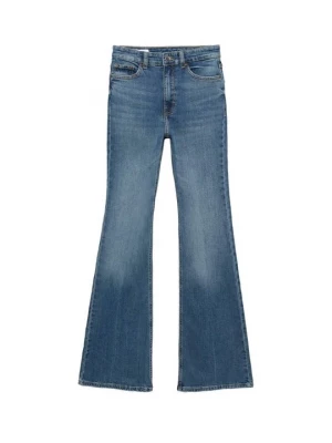 Obrázek produktu Široké džíny PULL&BEAR tmavomodrý denim