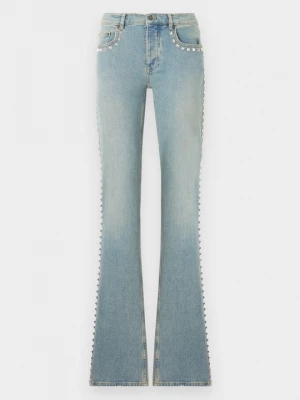 Obrázek produktu Široké džíny The Kooples světlemodrý denim