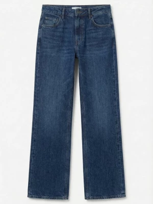 Obrázek produktu Široké džíny Topshop tmavě modrá