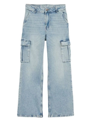 Obrázek produktu Široké džíny WE Fashion světle modrá