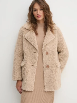 Obrázek produktu Sisley Kabát s příměsí vlny Sisley béžová