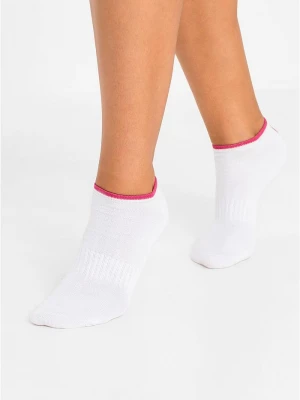 Obrázek produktu Skarpety do sneakersów z bawełną organiczną (8 par) BonPrix biały