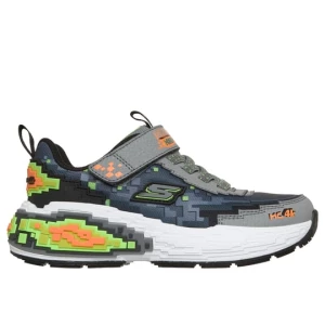Obrázek produktu Skechers Chlapci Mega-Craft 4K Shoes v Šedá/Limetková, Pratelné v pračce