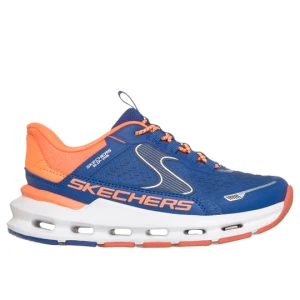 Obrázek produktu Skechers Chlapci Slip-ins: Glide-Step Plus - Vista-Lane Shoes v Modrý / Oranžový, Pratelné v pračce