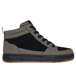 Obrázek produktu Skechers Chlapci Smooth Street - Cozy Zip Shoes v Olivová / Cerná zelená