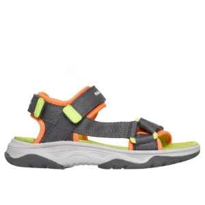 Obrázek produktu Skechers Chlapci Tread Seeker Shoes v Sedá Uhlíková / Oranzový, Pratelné v pračce