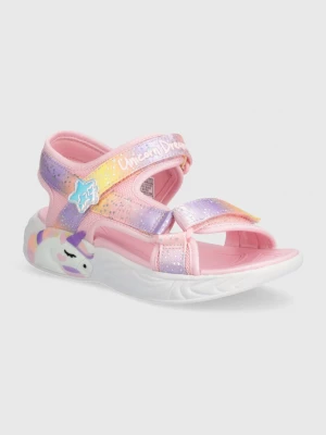 Obrázek produktu Skechers Dětské sandály UNICORN DREAMS SANDAL MAJESTIC BLISS růžová