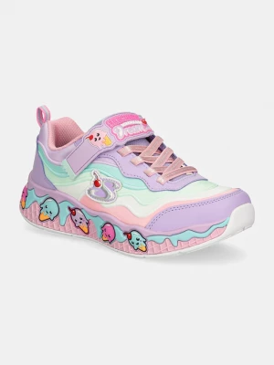 Obrázek produktu Skechers Dětské sneakers boty Skechers SUNDAE SWEETIES fialová
