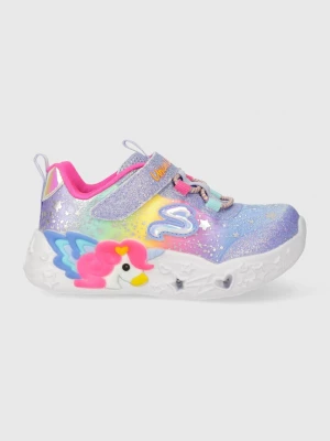 Obrázek produktu Skechers Dětské sneakers boty Skechers UNICORN CHARMER TWILIGHT DREAM fialová