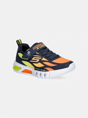 Obrázek produktu Skechers Dětské tenisky Skechers FLEX-GLOW - DEZLOM oranžová