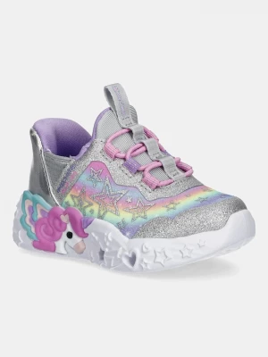 Obrázek produktu Skechers Dětské tenisky Skechers UNICORN CHARMER-LIL STARLITE stříbrná