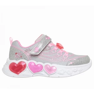 Obrázek produktu Skechers Dívky S-Lights: Enchanted Heart Lights Teniska v Stríbrná