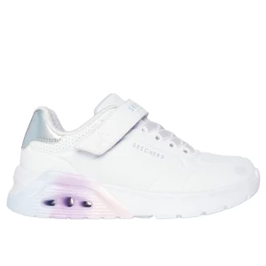Obrázek produktu Skechers Dívky UNO Lite 2.0 - Vivid Metallic Shoes v Bílá, Pratelné v pračce