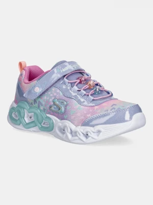 Obrázek produktu Skechers INFINITE HEART LIGHTS - HEART sneakers boty dětské fialová