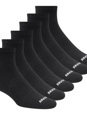 Obrázek produktu Skechers Muži 6 Pack Core Quarter Large ponožky v Černá, Velikost Velký