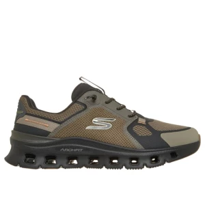 Obrázek produktu Skechers Muži Arch Fit Glide-Step Pro - Fardoh Shoes v Olivová / Cerná, Vegan, Pratelné v pračce zelená