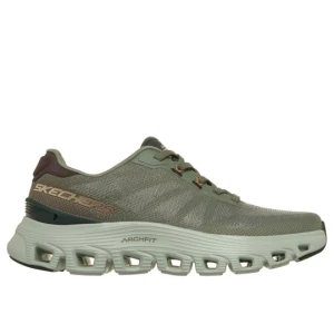 Obrázek produktu Skechers Muži Arch Fit Glide-Step Wave - Bremet Shoes v Olivová, Vegan, Pratelné v pračce