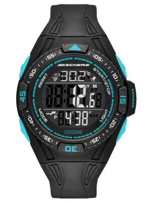 Obrázek produktu Skechers Muži Digital Long Strap hodinky v Cerná/Tyrkysová