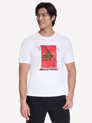 Obrázek produktu Skechers Muži Endurance Edge tričko v Bílý, Velikost Malý