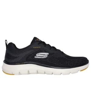 Obrázek produktu Skechers Muži Flex Advantage 5.0 - Fosten Shoes v Černá / Žlutá, Vegan