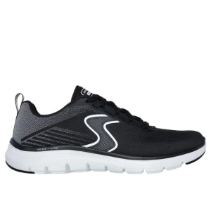 Obrázek produktu Skechers Muži Flex Advantage 5.0 - Spreelo Shoes v Černá / Bílý, Vegan, Pratelné v pračce