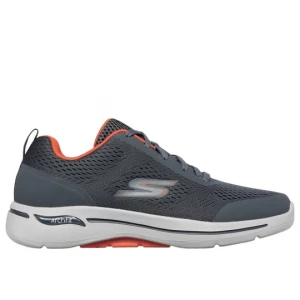 Obrázek produktu Skechers Muži GO WALK Arch Fit - Idyllic Shoes v Sedá Uhlíková / Oranzový