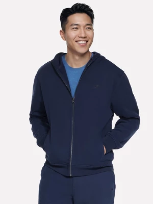 Obrázek produktu Skechers Muži Max Soft Hooded bunda v Tmave Modrá, Velikost Poloviční