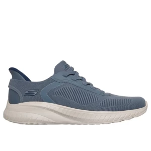 Obrázek produktu Skechers Muži Slip-ins: BOBS Sport Squad Chaos - Solid Step Shoes v Sedá Modrá, Vegan, Pratelné v pračce