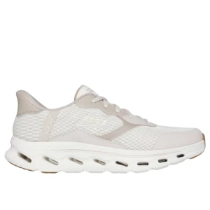 Obrázek produktu Skechers Muži Slip-ins: GO WALK Glide-Step 2.0 - Zac Shoes v Krémově Bílý, Vegan, Pratelné v pračce