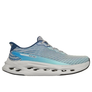 Obrázek produktu Skechers Muži Slip-ins: Max Cushioning Glide-Step - Sapphire Shoes v Šedá / Modrý, Vegan, Pratelné v pračce