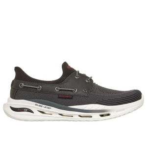 Obrázek produktu Skechers Muži Slip-ins Relaxed Fit: Arch Fit Orvan - Starport Shoes v Sedá Uhlíková / Cerná, Pratelné v pračce
