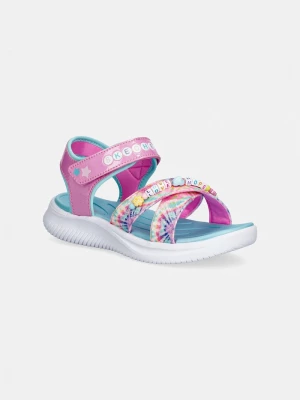 Obrázek produktu Skechers sandály dětské JUMPSTERS SANDAL - TIE DYE BF růžová