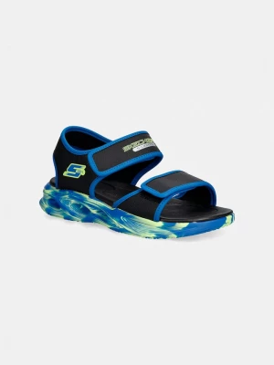 Obrázek produktu Skechers sandály dětské SOLA GLOW SANDAL-FUSION BRIGH černá