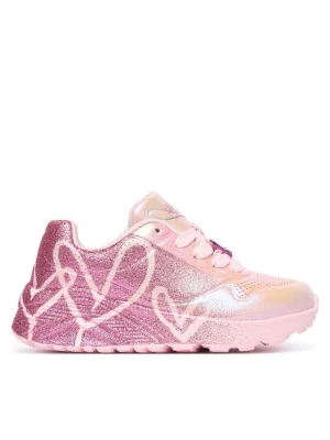 Obrázek produktu Skechers Sneakersy Jgoldcrown: Uno Lite - Heartdust Forever 310814L Růžová