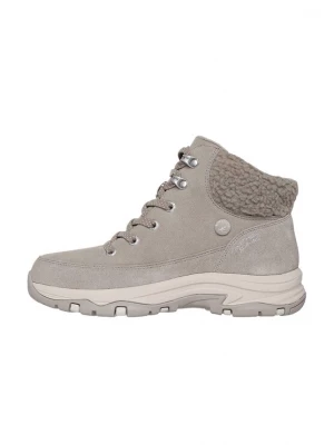 Obrázek produktu SKECHERS Šněrovací kozačky šedobéžová