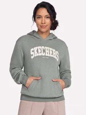 Obrázek produktu Skechers Ženy Collegiate Pullover mikina v Sedohnedá / Olivová