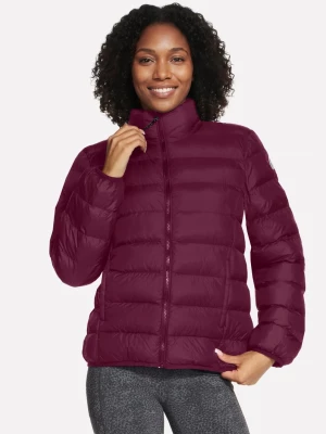 Obrázek produktu Skechers Ženy Cozy Fit bunda v Burgundské / Růžový
