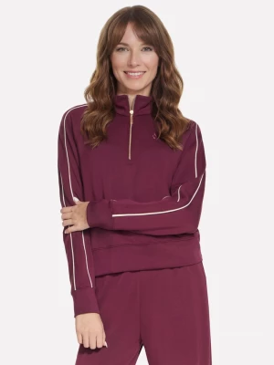 Obrázek produktu Skechers Ženy Cozy Luxe 1 / 4 Zip v Burgundské / Růžový