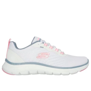 Obrázek produktu Skechers Ženy Flex Appeal 5.0 - New Path Shoes v Bílý / Růžový / Modrý, Vegan