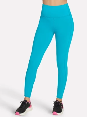 Obrázek produktu Skechers Ženy GO WALK High Waisted legíny v Tmave Modrá / Zelený, Velikost Malý