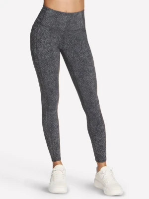 Obrázek produktu Skechers Ženy GO WALK Printed Full Length High-Waisted legíny v Bílý / Černá / Stříbrný