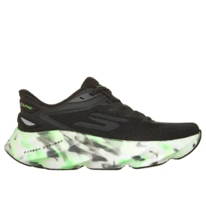 Obrázek produktu Skechers Ženy Slip-ins: Aero Burst - Glow in the Dark Teniska v Černá / Zelený, Vegan, Pratelné v pračce, Arch Fit, Hyper Burst